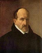 Diego Velazquez Portrat des Dichters Luis de Gongora y Argote oil painting on canvas